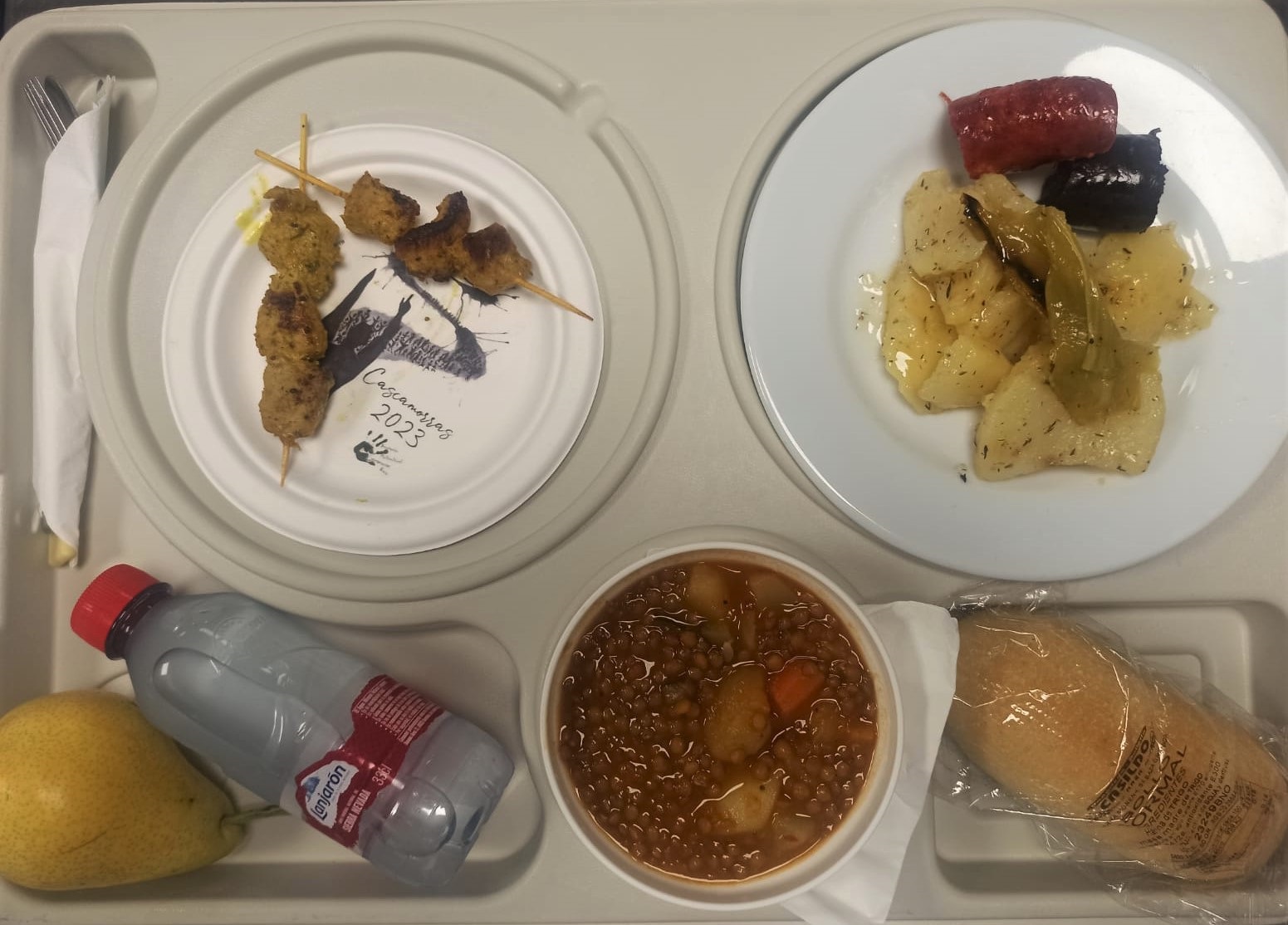 El hospital de Baza ofrece a las personas ingresadas gastronoma tpica de la Fiesta del Cascamorras 2023  